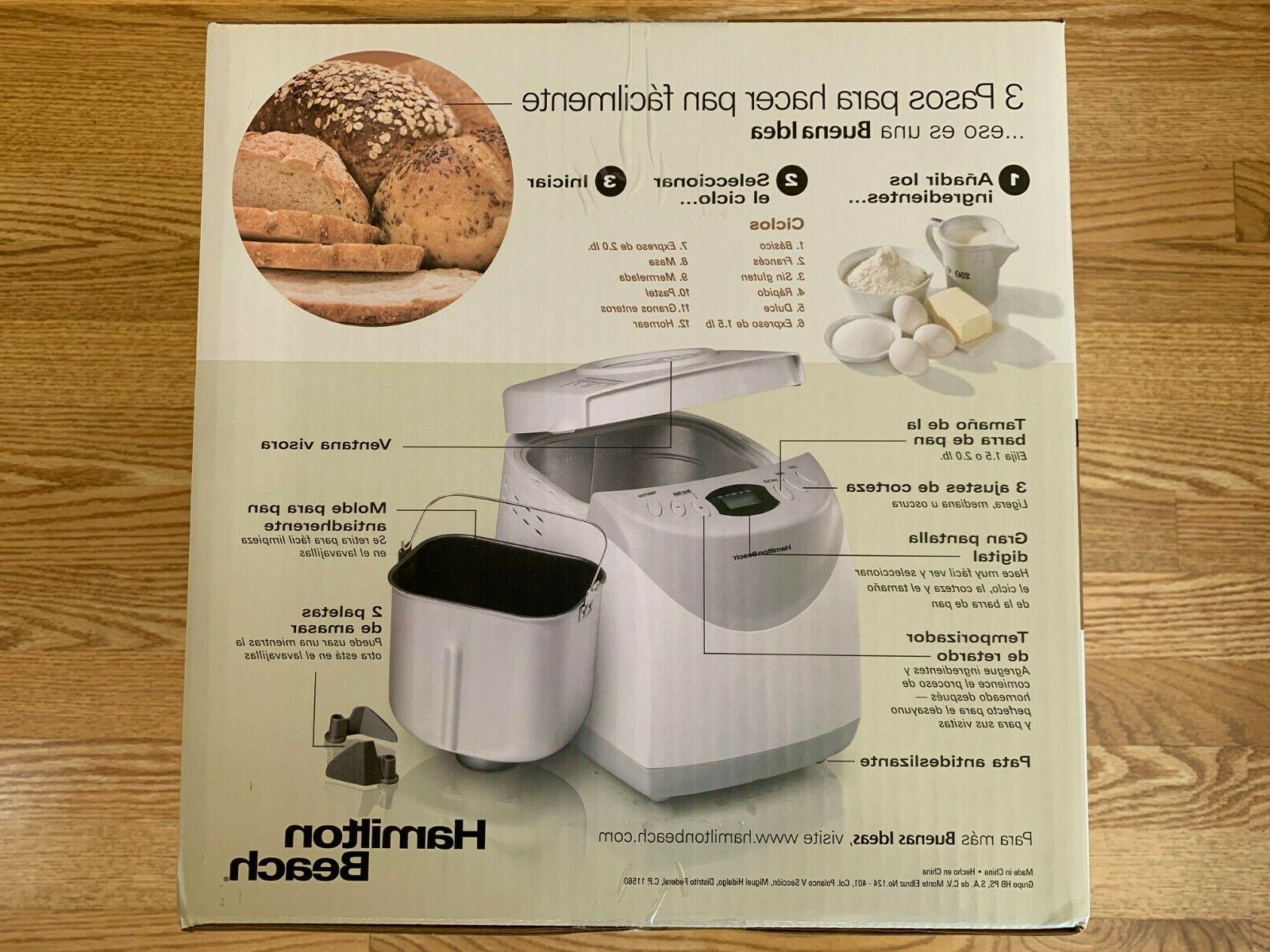 NEW Bread Maker 2 Pound Automatic #29881 READY TO SHIP