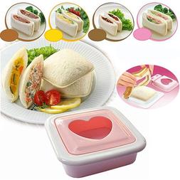 Mzwodmu Reusable PP Pocket Sandwich Mould DIY Toast Cake Bre